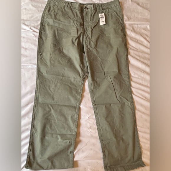 L.L. Bean Sage Green Favorite Fit Pants Women’s Regular Size 16 New #503733 - Picture 11 of 15